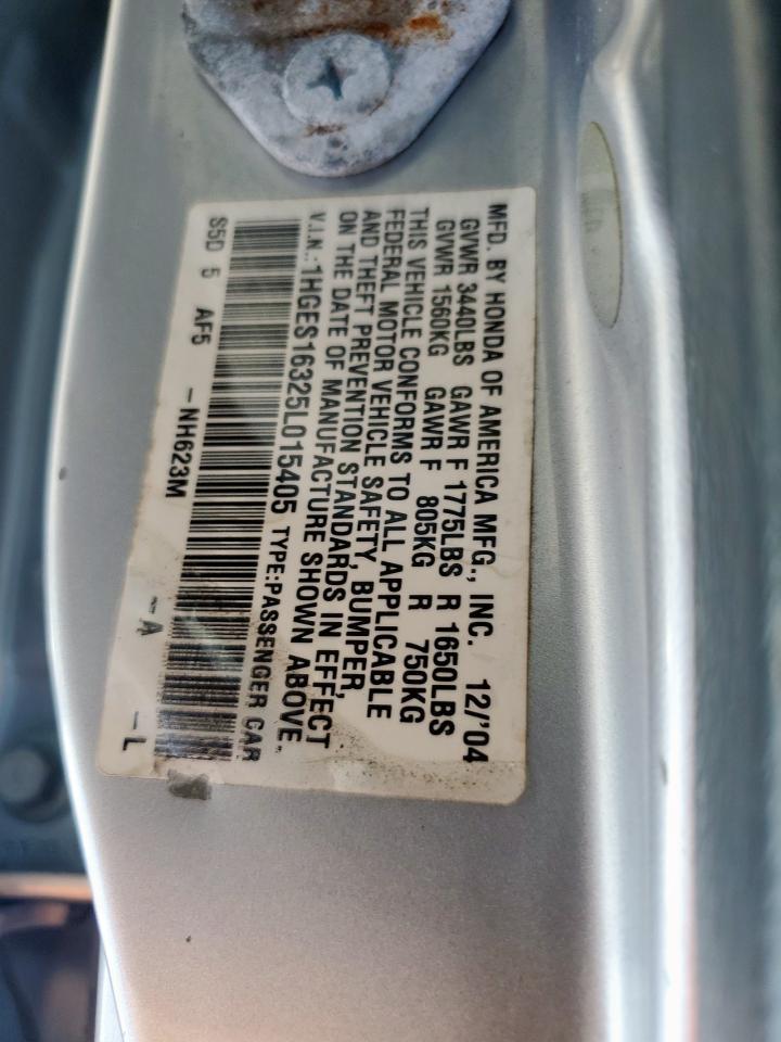 2005 Honda Civic dx vp