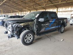 Ford F150 salvage cars for sale: 2024 Ford F150 Police Responder