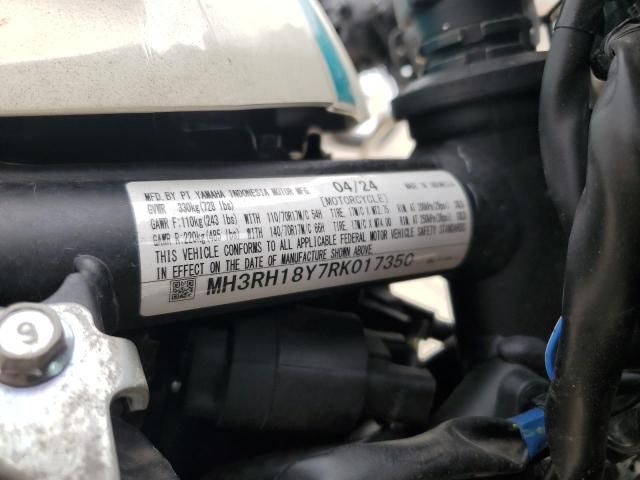 2024 Yamaha YZFR3 A