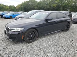 BMW salvage cars for sale: 2021 BMW 530 XI
