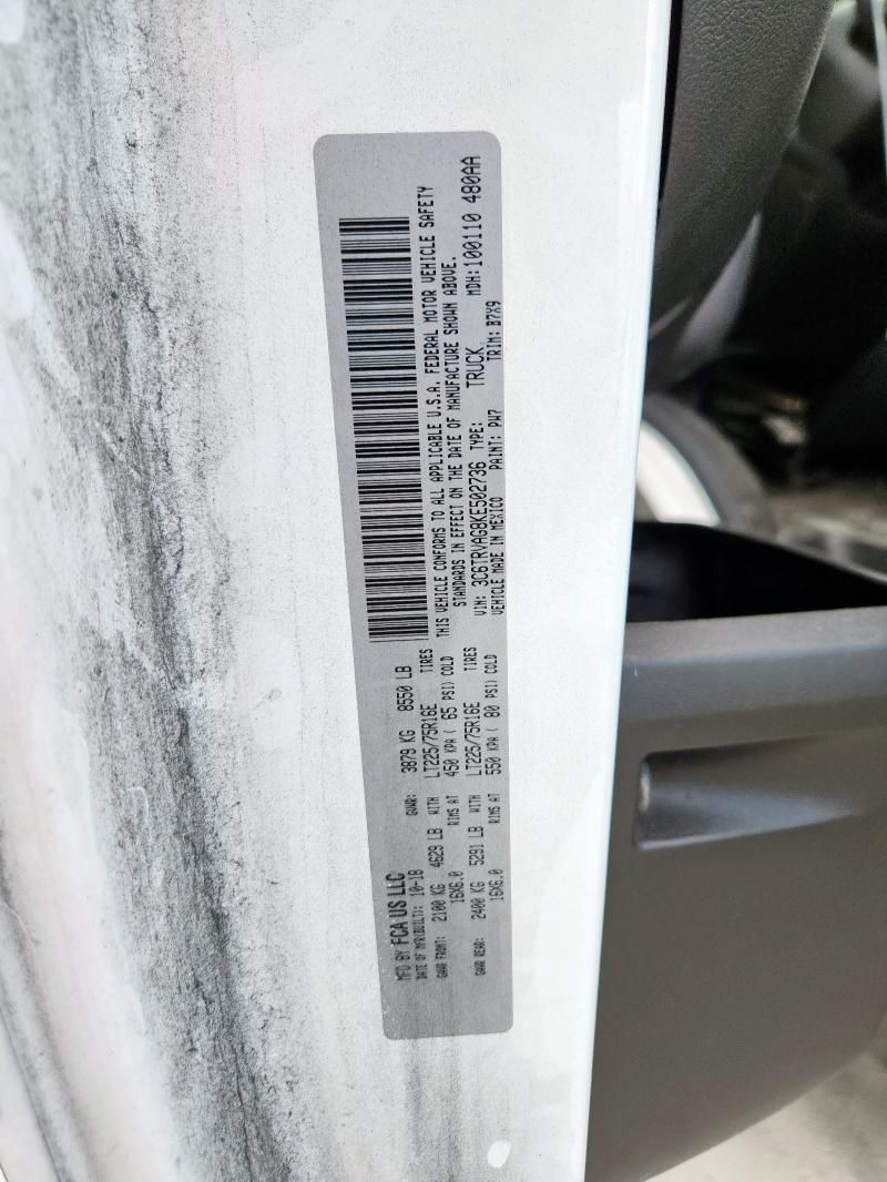 2019 Dodge RAM Promaster 1500 1500 Standard