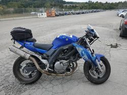 Salvage motorcycles for sale at Chambersburg, PA auction: 2007 Suzuki SV650