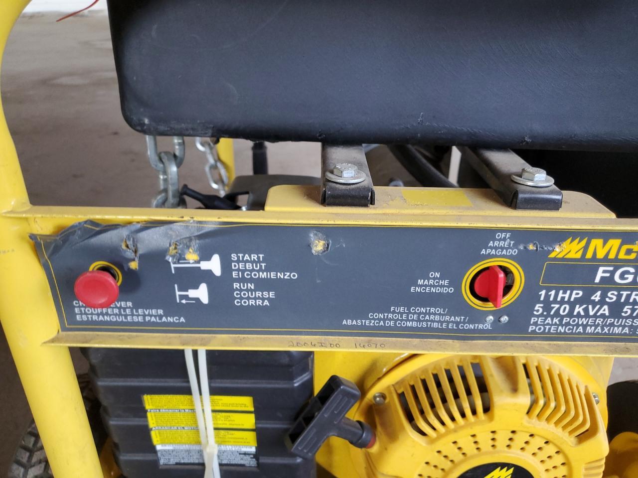 2006 Mcculloch FG6000MKUD-C Generation