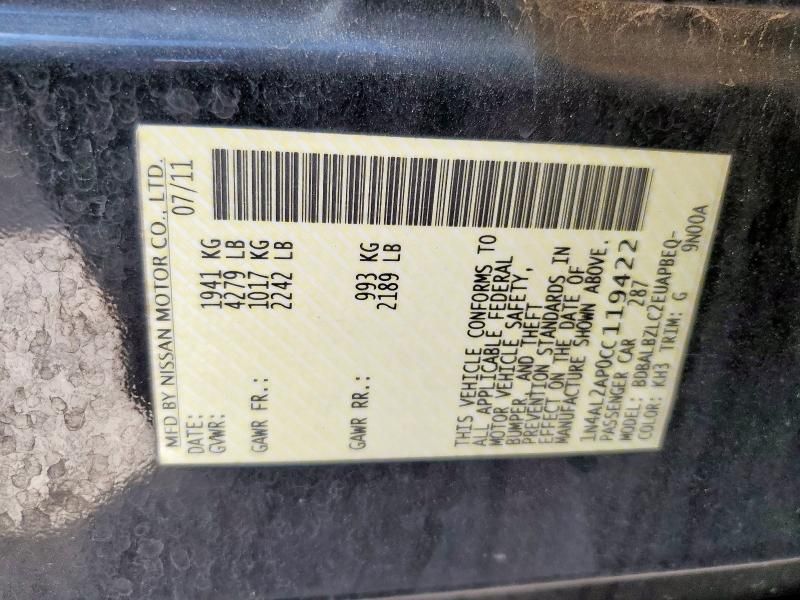 2012 Nissan Altima Base