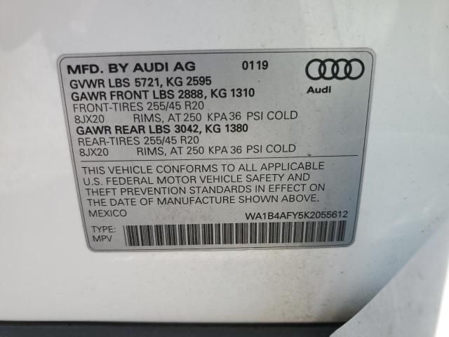 2019 Audi SQ5 Premium Plus