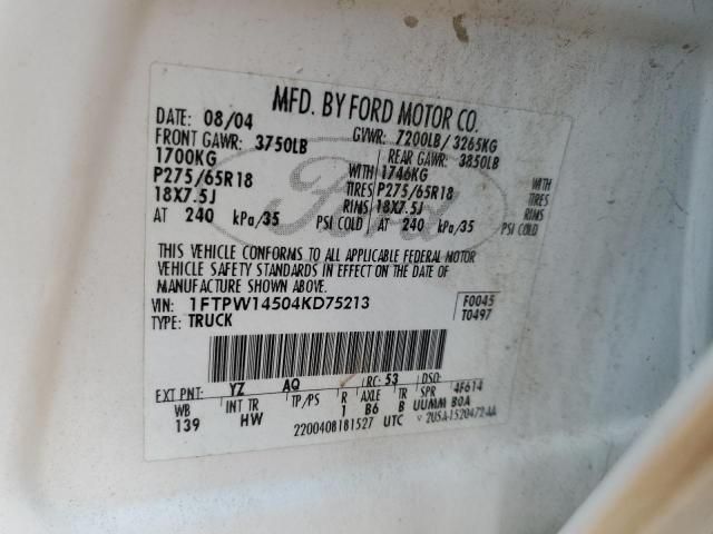 2004 Ford F150 Supercrew
