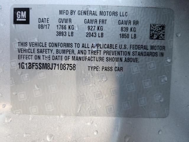 2018 Chevrolet Cruze Premier