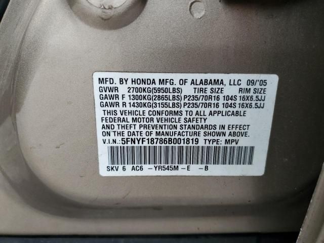 2006 Honda Pilot EX
