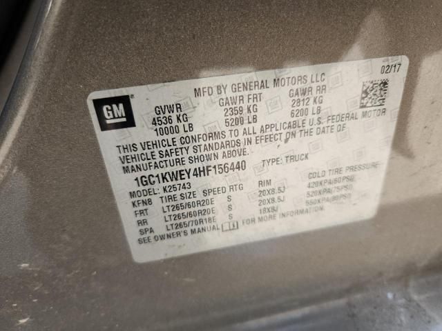 2017 Chevrolet Silverado K2500 Heavy Duty LTZ