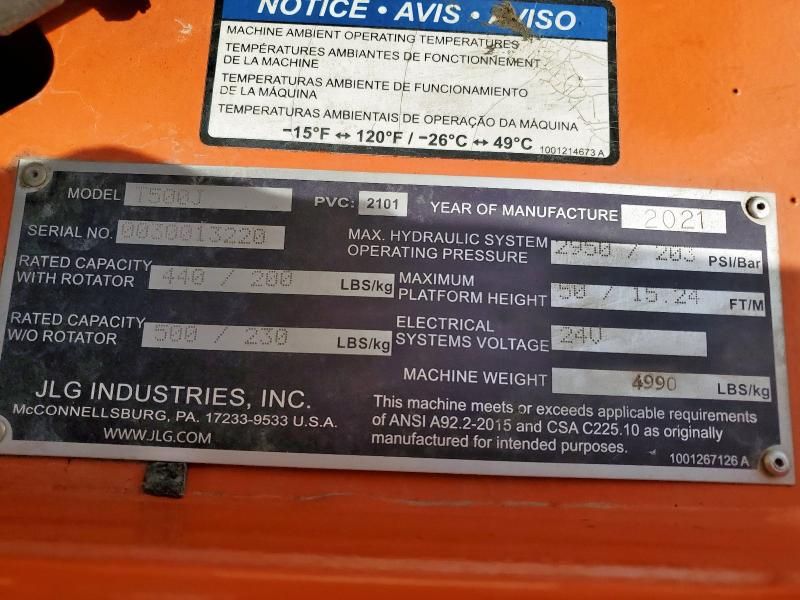 2021 JLG Lift