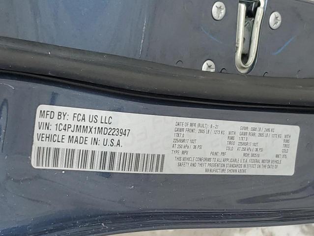 2021 Jeep Cherokee Latitude lux