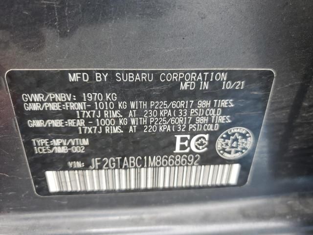 2021 Subaru Crosstrek