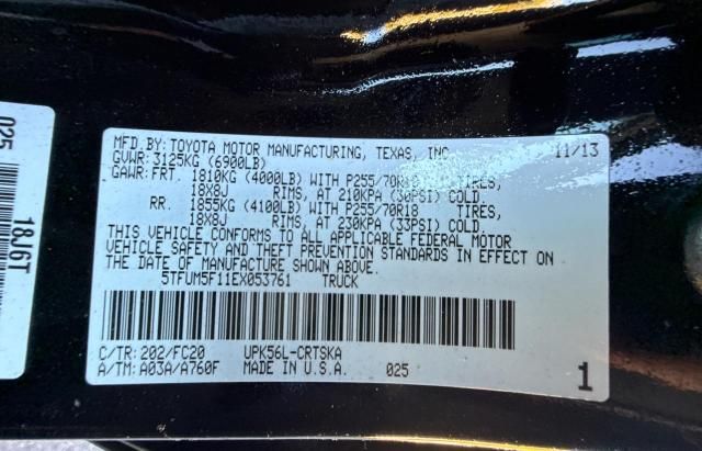 2014 Toyota Tundra Double Cab SR