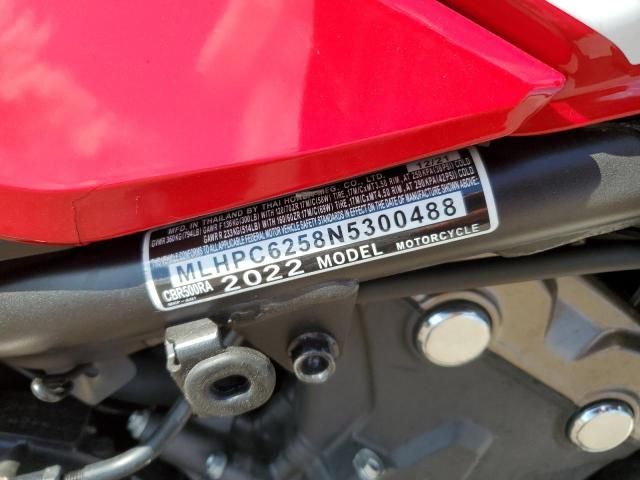 2022 Honda CBR500 RA
