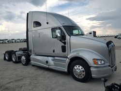 Salvage trucks for sale at Clewiston, FL auction: 2012 Kenworth Construction T700