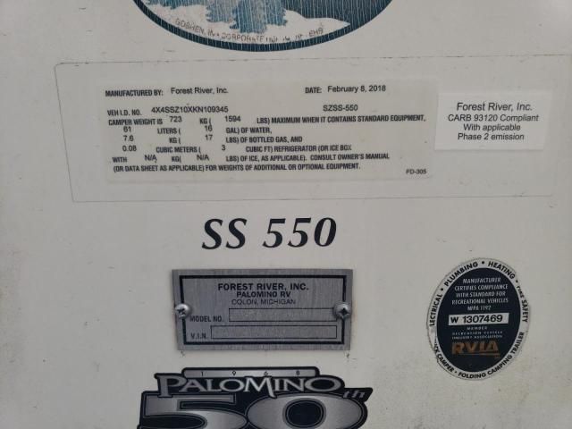 2019 Wildwood 2019 Forest River Palomini