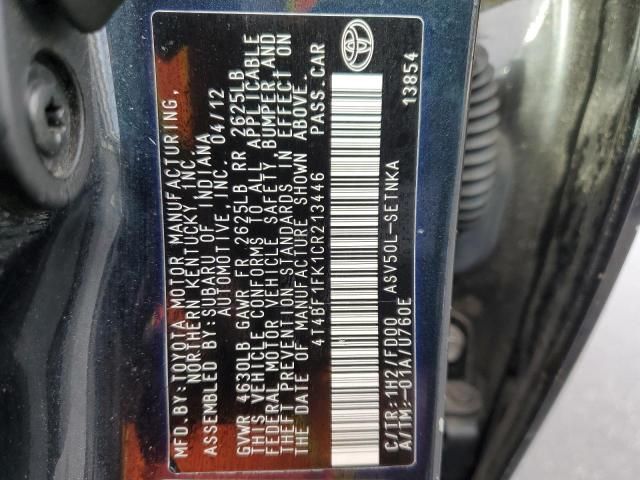 2012 Toyota Camry Base