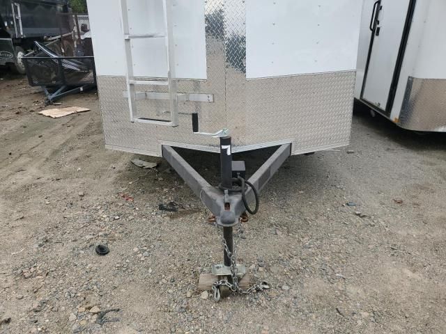 2024 Rock Solid Carg O 7 X 14 TA Enclosed Cargo TRA