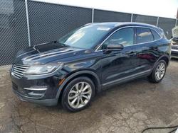 Salvage cars for sale from Copart Woodhaven, MI: 2016 Lincoln Mkc Select
