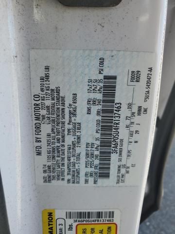 2015 Ford Fusion Titanium Phev
