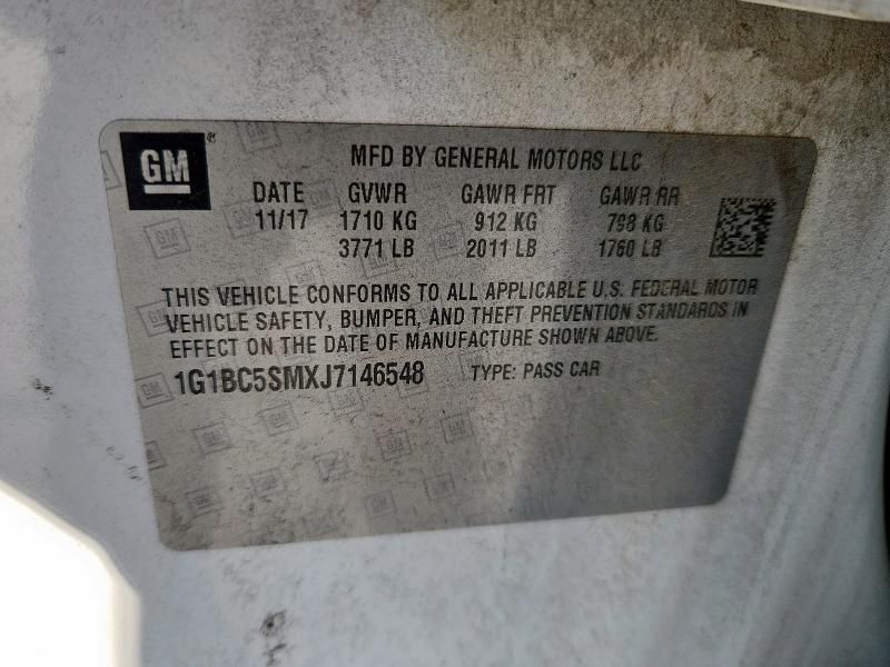 2018 Chevrolet Cruze LS