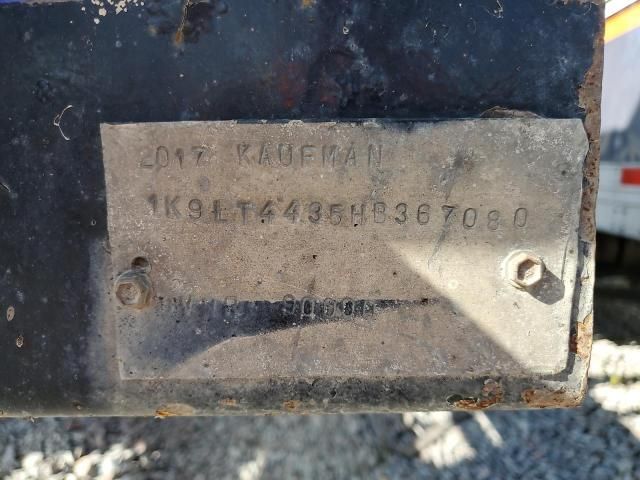2017 Kaufman LOG Trailer