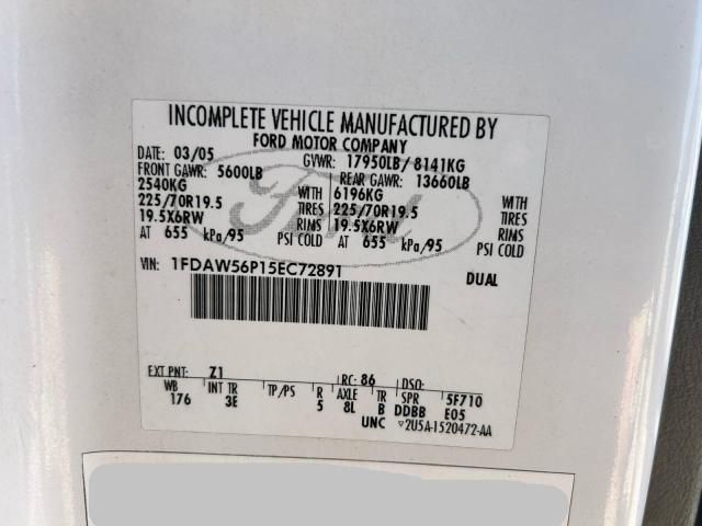 2005 Ford F550 Super Duty