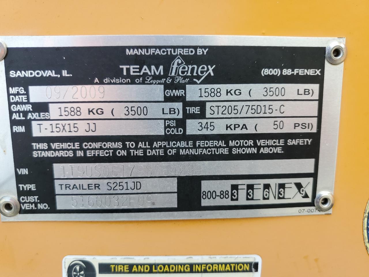 2009 Fenex 2009 Ffenex S251JD Generation