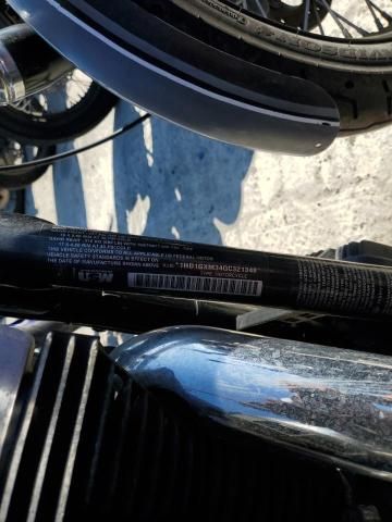 2016 Harley-Davidson Fxdb Dyna Street BOB