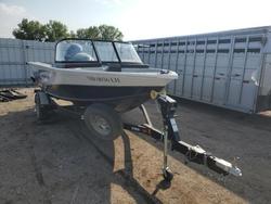 Salvage boats for sale at Greenwood, NE auction: 2016 Smoker Craft Boat