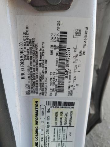 2017 Ford Fusion se Hybrid