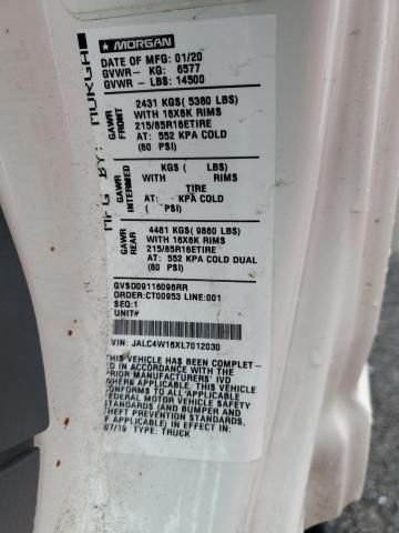 2020 Isuzu NPR HD