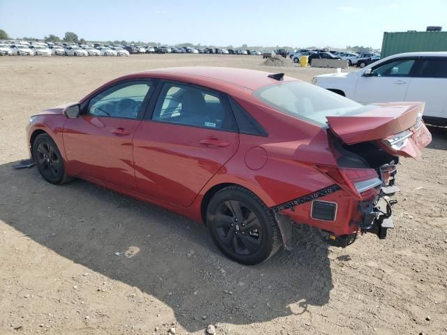 2022 Hyundai Elantra Blue