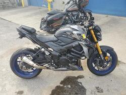 Salvage motorcycles for sale at Ellwood City, PA auction: 2023 Suzuki GSX-S750 M