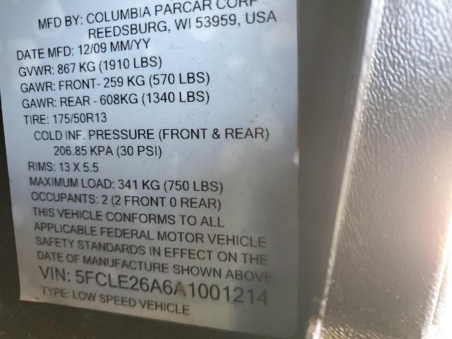 2010 Golf2 Golf Cart