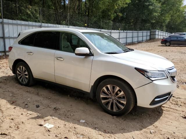 2014 Acura MDX Technology