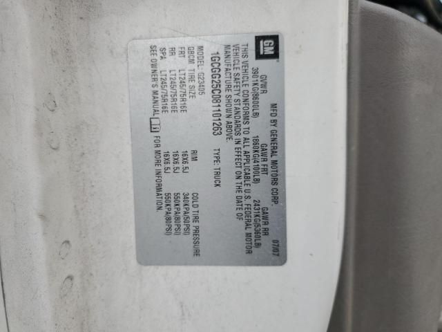 2008 Chevrolet Express G2500