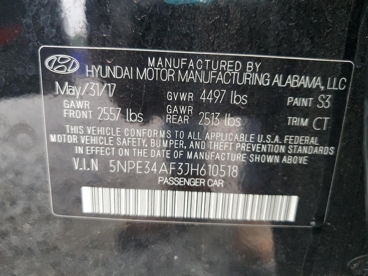 2018 Hyundai Sonata Sport