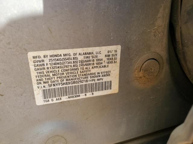 2016 Honda Pilot EXL