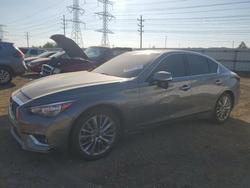 Infiniti salvage cars for sale: 2020 Infiniti Q50 Pure