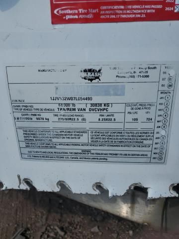 2007 Wabash Dvcvhpc DRY Van Trailer