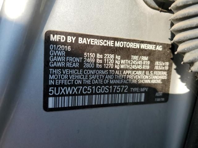 2016 BMW X3 XDRIVE35I