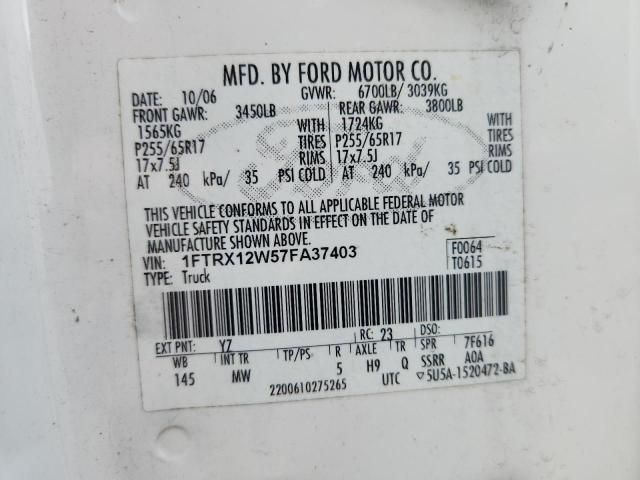 2007 Ford F150