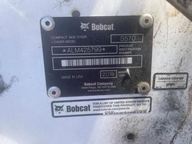 2018 Bobcat 2018 Bobc S570-SKIDDERS, YARDERS, AND Loaders SK