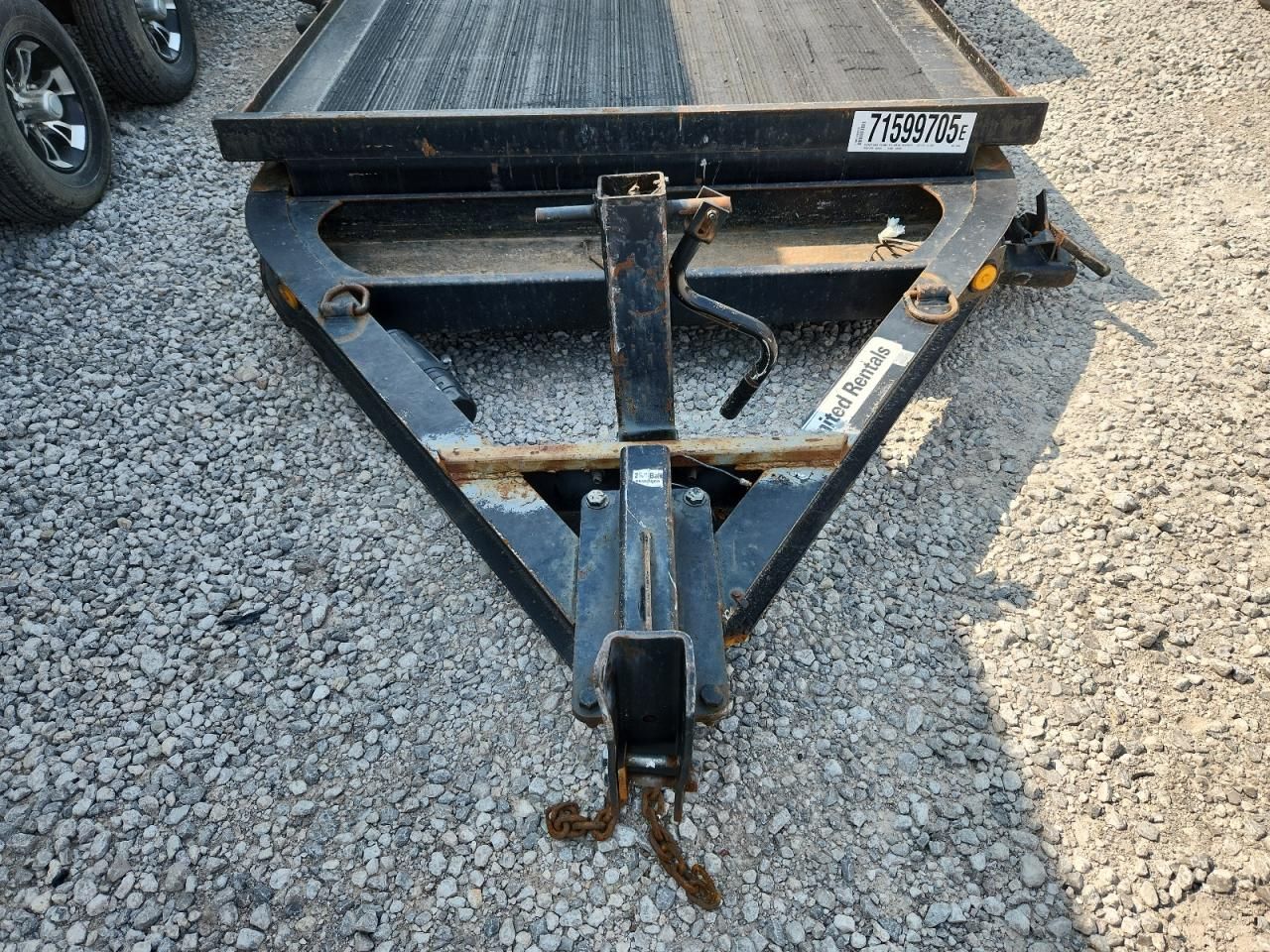 2011 Towmaster Tilt Deck Equipment Trailer