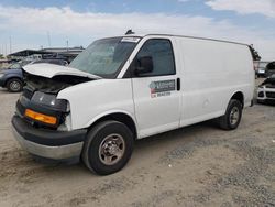Salvage trucks for sale at Sacramento, CA auction: 2022 Chevrolet Express G2500