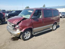 Salvage trucks for sale at Woodhaven, MI auction: 2005 Chevrolet Astro