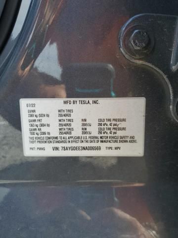 2022 Tesla Model Y