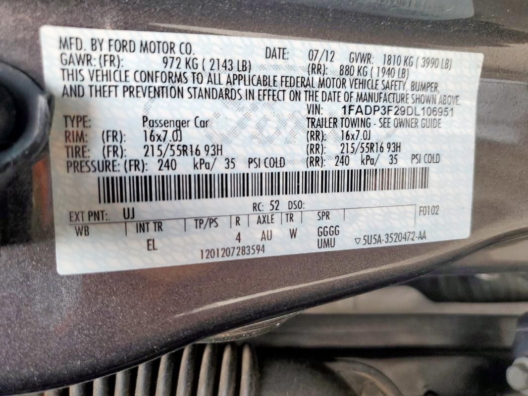 2013 Ford Focus SE