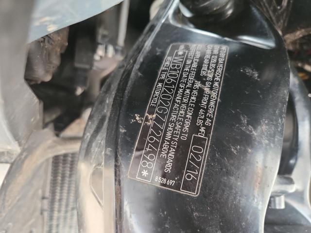2016 BMW K1600 GTL